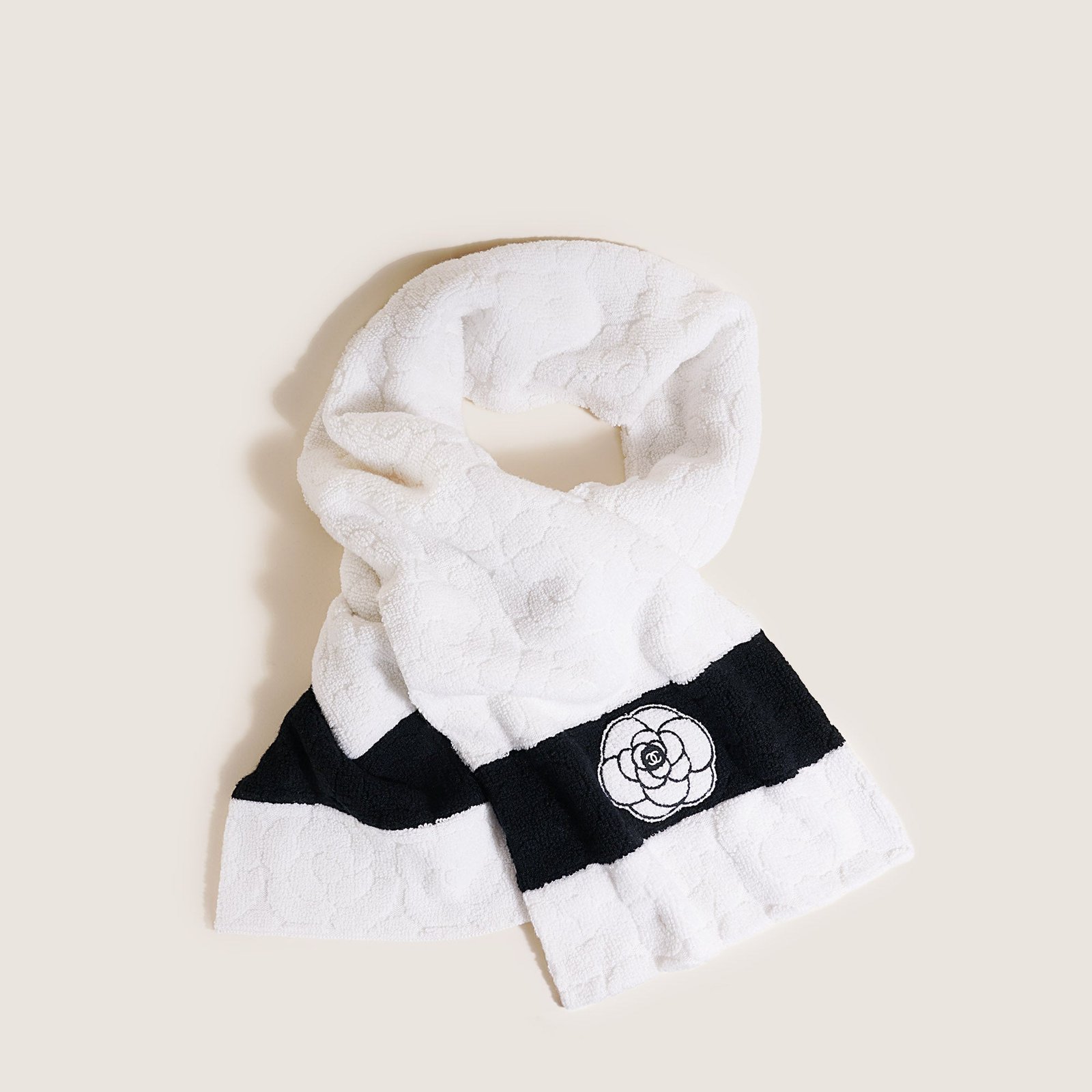 camellia-scarf-affordable-luxury-680762-1 Camellia Scarf - CHANEL - Affordable Luxury