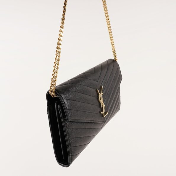 Cassandre Chain Wallet - SAINT LAURENT - Affordable Luxury
