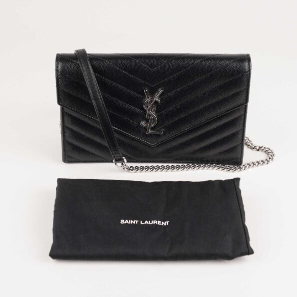 Cassandre Wallet On Chain - SAINT LAURENT - Affordable Luxury