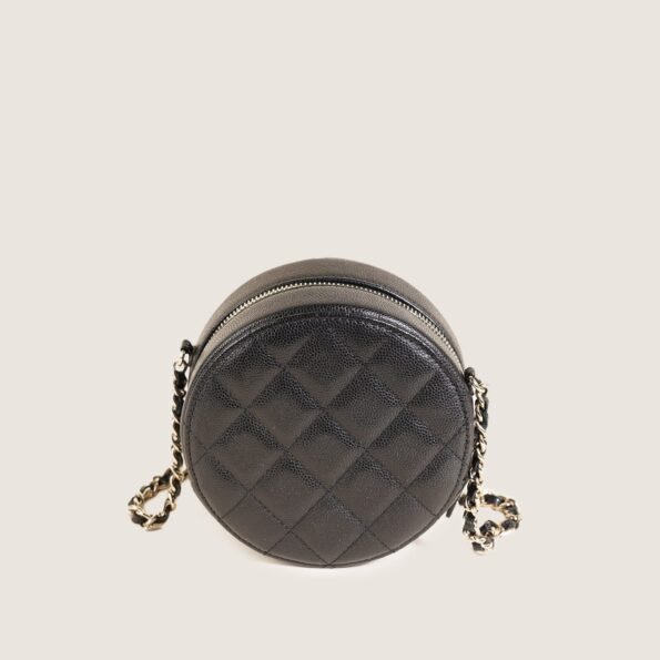 CC Round Chain Bag - CHANEL - Affordable Luxury