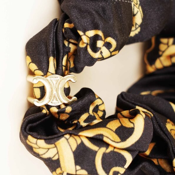Chain Hair Scrunchy - CELINE - Affordable Luxury