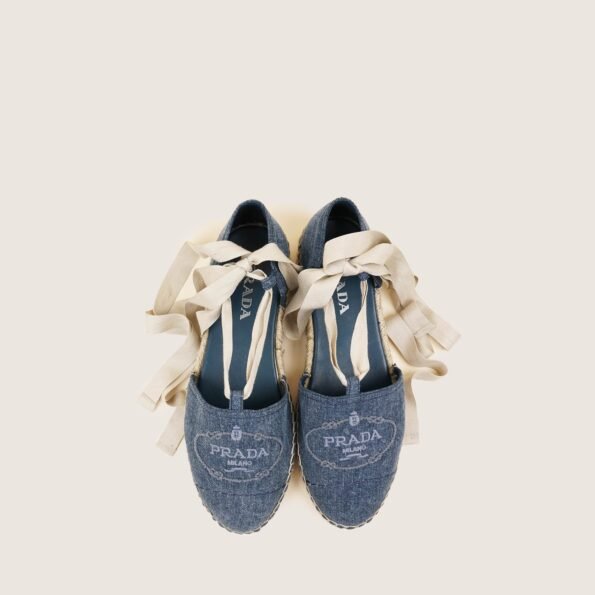 Denim Espadrilles 40 - PRADA - Affordable Luxury