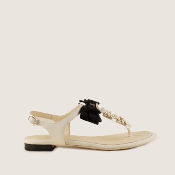 Flower Thong Sandals 38? - CHANEL - Affordable Luxury