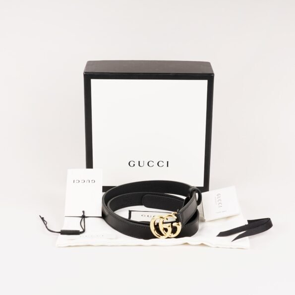 GG Thin Belt 80 - GUCCI - Affordable Luxury
