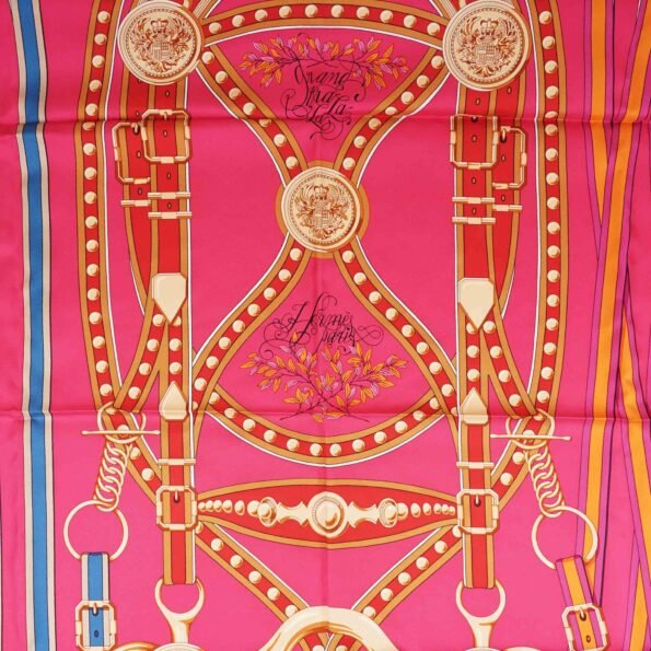 Grand Tralala Silk Scarf 90 - HERM¨¨S - Affordable Luxury