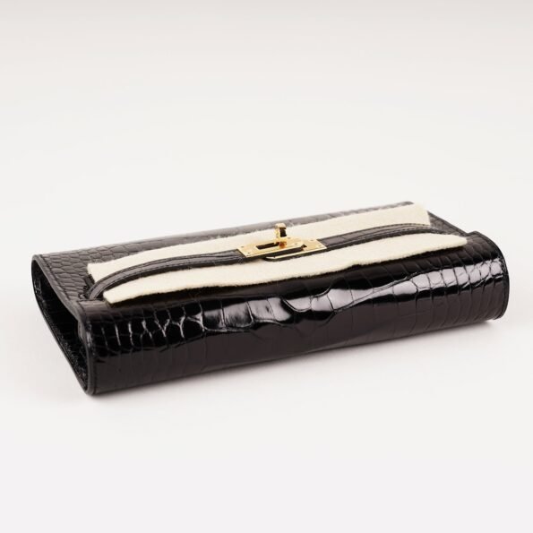 Kelly To Go Wallet Alligator - HERM¨¨S - Affordable Luxury