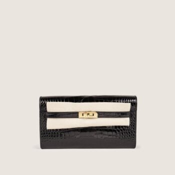 Kelly To Go Wallet Alligator - HERM¨¨S - Affordable Luxury