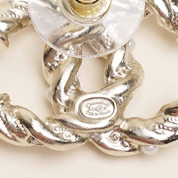 Large CC Earrings - CHANEL - Affordable Luxury