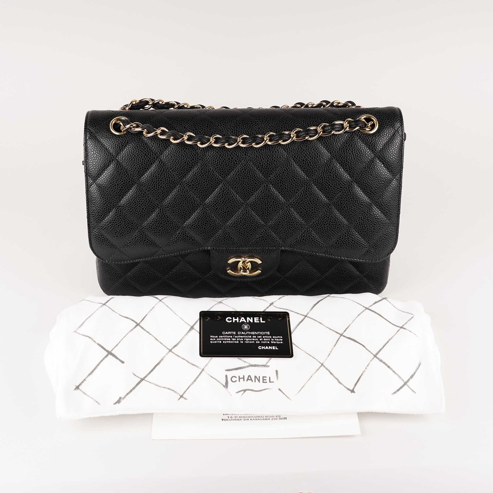 large-classic-double-flap-bag-affordable-luxury-496878-2 Large Classic Double Flap Bag - CHANEL - Affordable Luxury