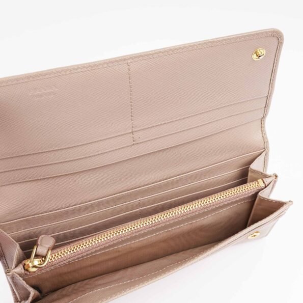 Large Saffiano Wallet - PRADA - Affordable Luxury