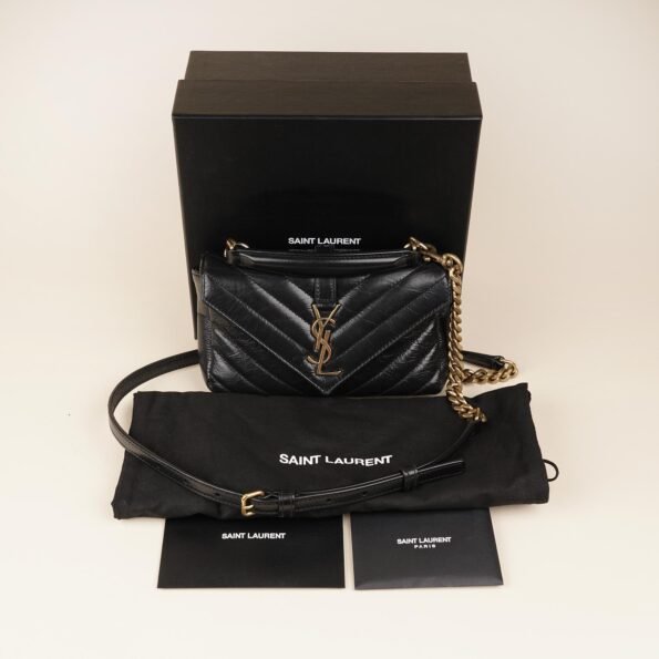 Mini College Mini Shoulder Bag - SAINT LAURENT - Affordable Luxury