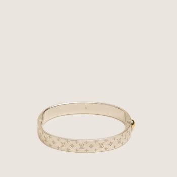 Nanogram Cuff Silver - LOUIS VUITTON - Affordable Luxury