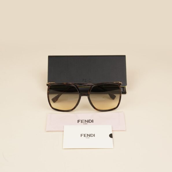 Oversize Square Sunglasses - FENDI - Affordable Luxury