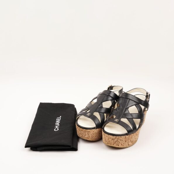 Platform Sandals 37 - CHANEL - Affordable Luxury