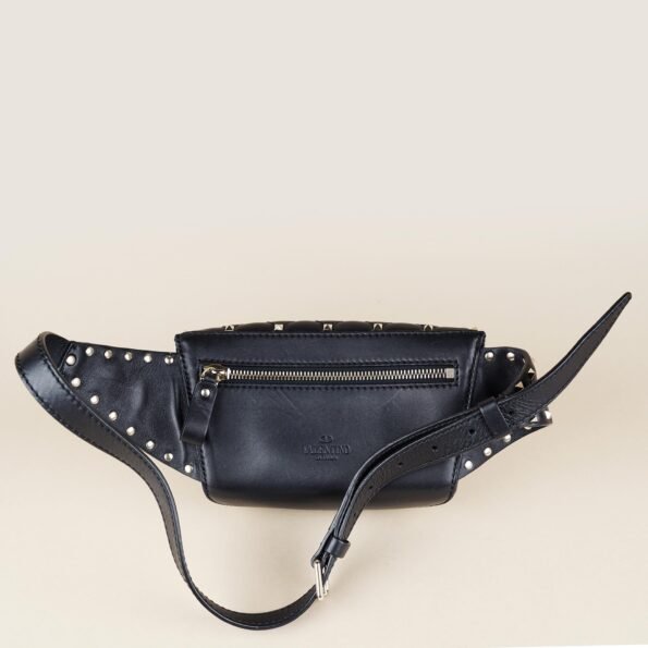 Rockstud Leather Bumbag - VALENTINO - Affordable Luxury