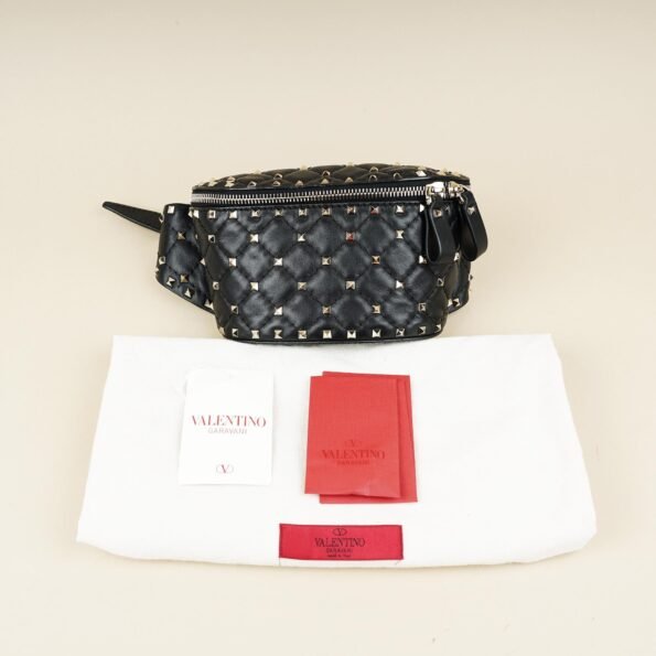 Rockstud Leather Bumbag - VALENTINO - Affordable Luxury