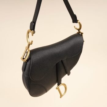 Saddle Bag w Strap - CHRISTIAN DIOR - Affordable Luxury