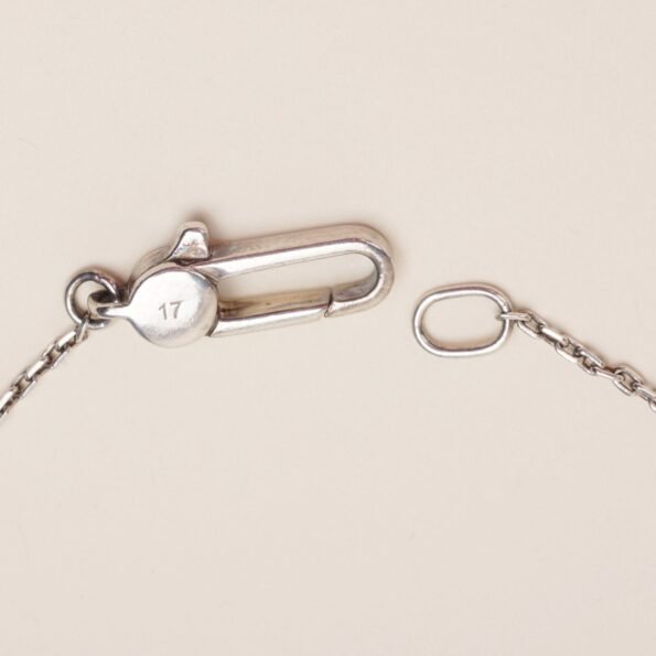 Silver Heart Pendant Bracelet - GUCCI - Affordable Luxury