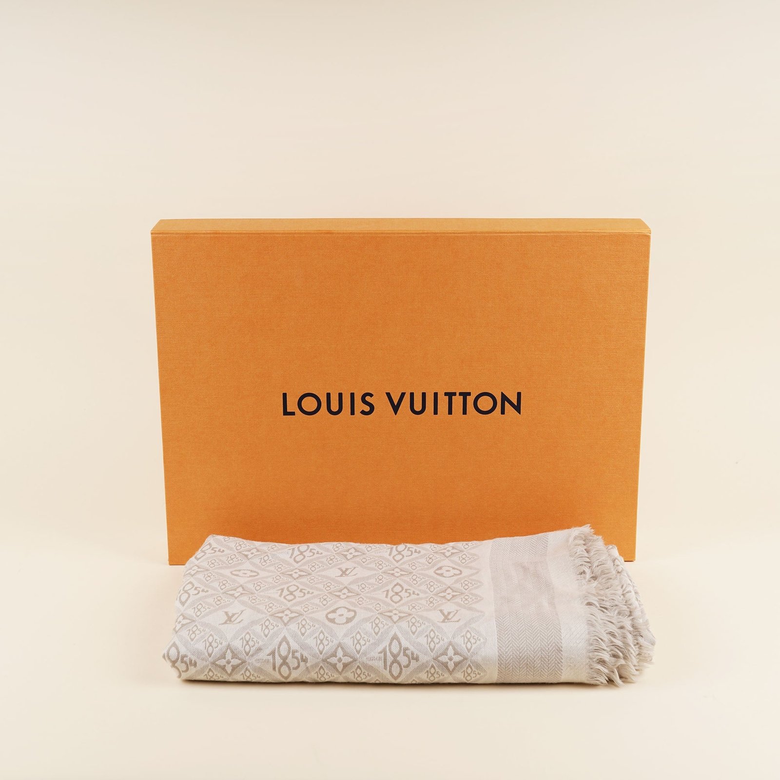 since-1854-scarf-140-affordable-luxury-572249-1 Since 1854 Scarf 140 - LOUIS VUITTON - Affordable Luxury