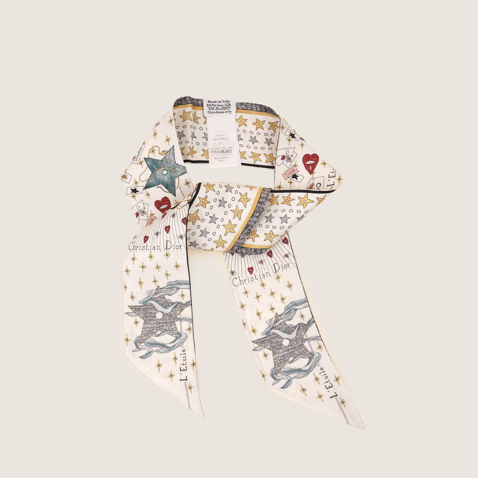 twilly-silk-scarf-affordable-luxury-717774-1 Twilly Silk Scarf - CHRISTIAN DIOR - Affordable Luxury