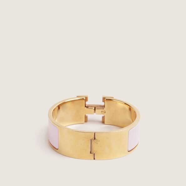 Wide Clic H Bracelet - HERM¨¨S - Affordable Luxury