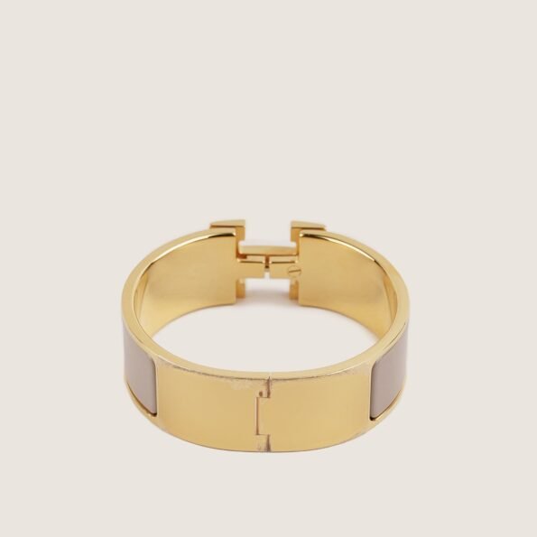 Wide Clic H Bracelet - HERM¨¨S - Affordable Luxury