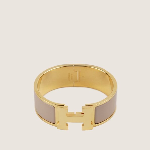 Wide Clic H Bracelet - HERM¨¨S - Affordable Luxury